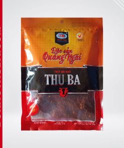 Bò khô Thu Ba - Bò khô miếng loại 100g (Túi)