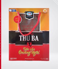 Bò khô Thu Ba - Bò khô miếng loại 500g (Hộp giấy)